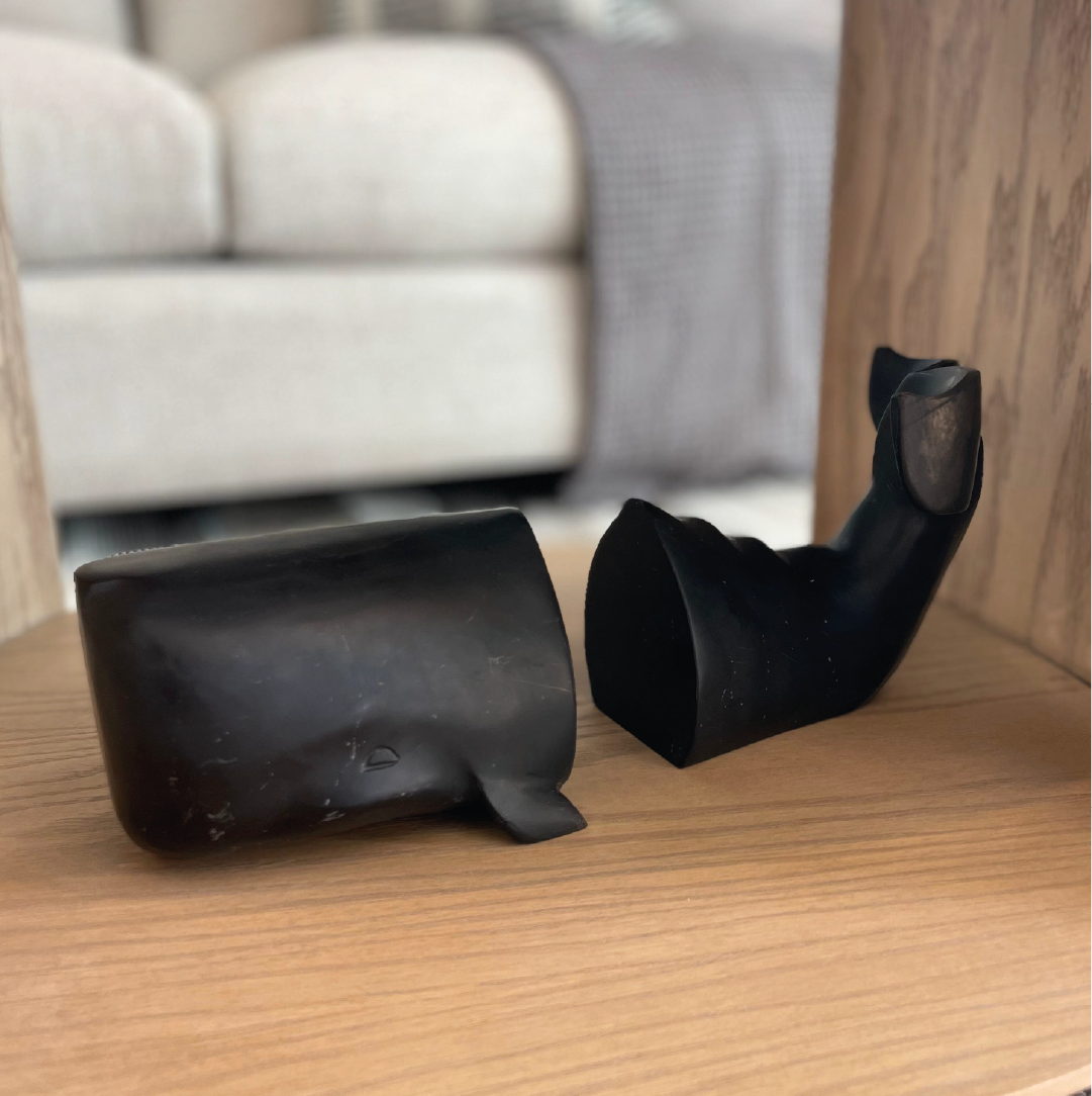 Porta libros Whale