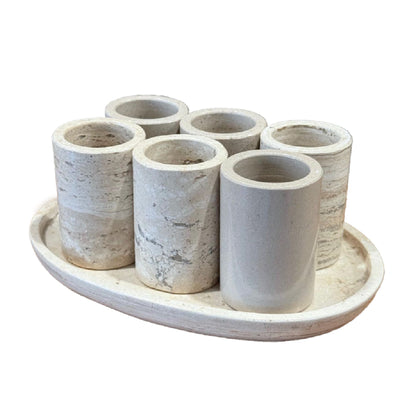 Set de 6 Tequileros cilíndricos Diego